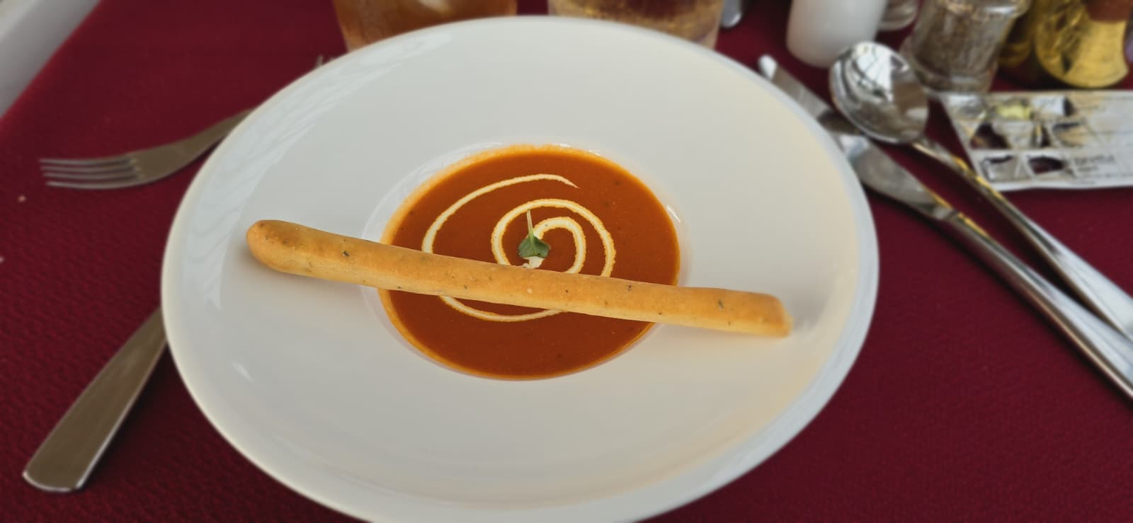 Another course from the Royal Albatross dinner cruise, carefully plated